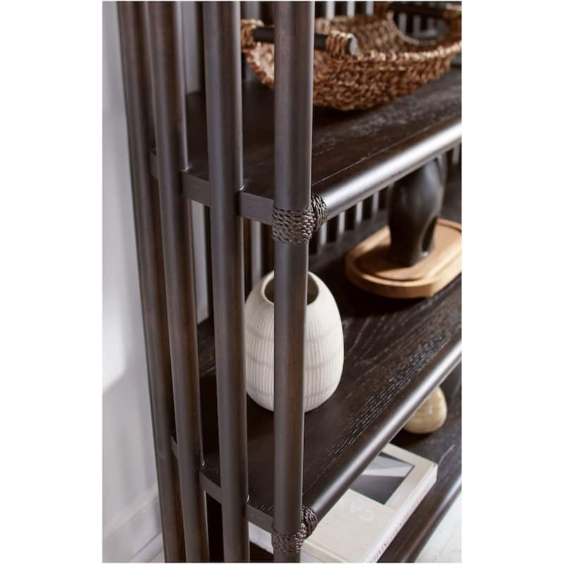Hooker Furniture 6950-10446 Retreat 66" Wide 4 Shelf Wood Bookcase