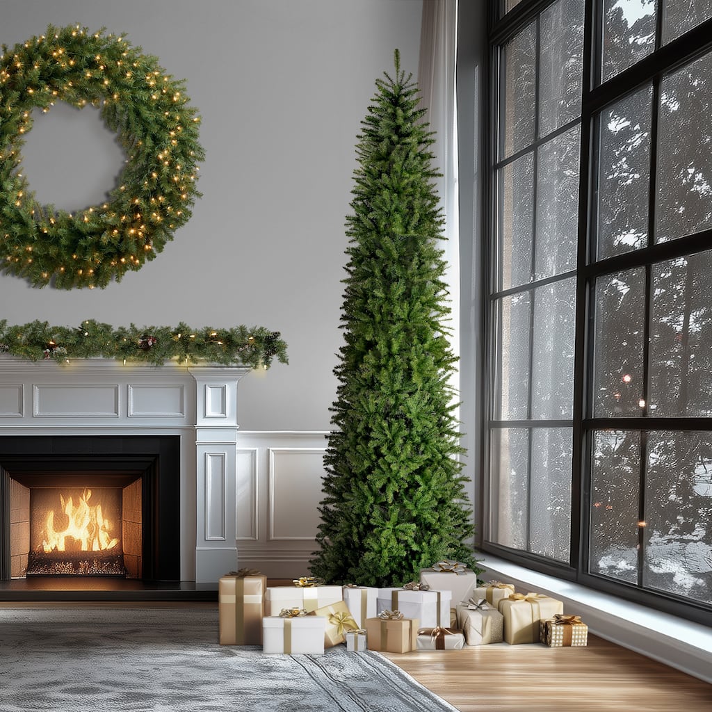 National Tree Company 12 ft. Kingswood Fir Pencil Tree - 12 Foot