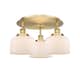 Option Brushed Brass / Matte White