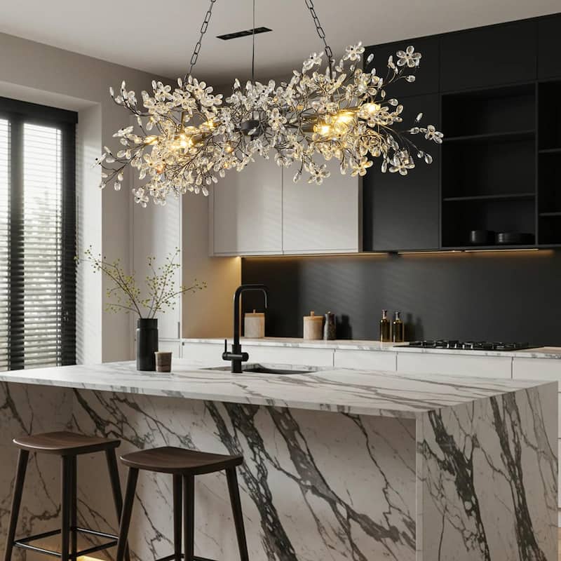 KAYLA D800/D1000/L1300 Tree Branch Chandelier Dining Pendant - Copper Color