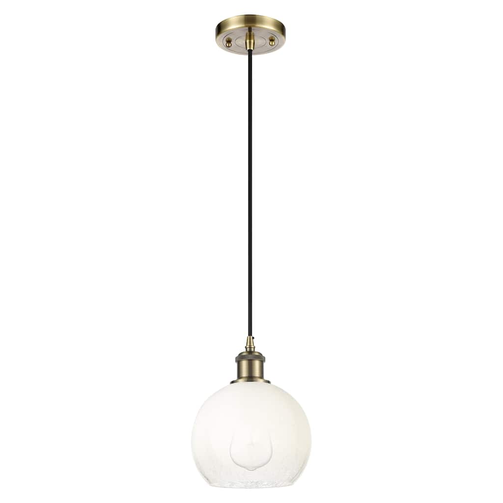 Innovations Lighting Endless Possibilities Ballston - Brookhaven Globe - 1 Light 8" Cord Hung Mini Pendant