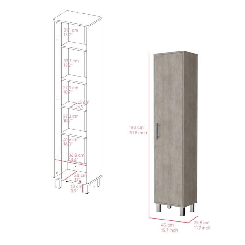 Cabinet Buccan Storage, Garage, Smokey Oak,High quality and durable