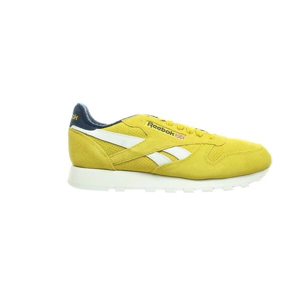 reebok classic leather yellow