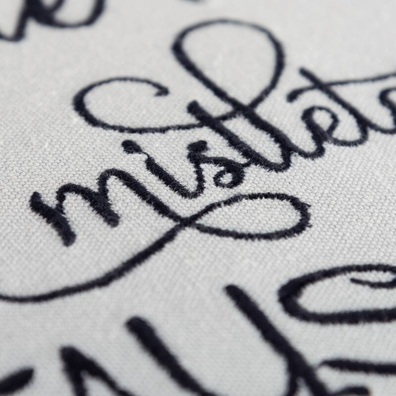 Rizzy Home Under the Mistletoe Throw Pillow Cover