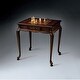 preview thumbnail 4 of 2, Butler Traditional Rectangular Game Table - Dark Brown