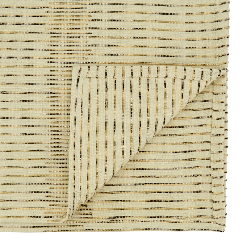 Striped Design Shimmering Table Runner - 16"x72"