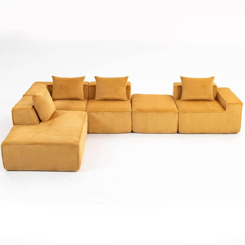 Multi Person Modular Compression Sofa That Can Be Freely Combined