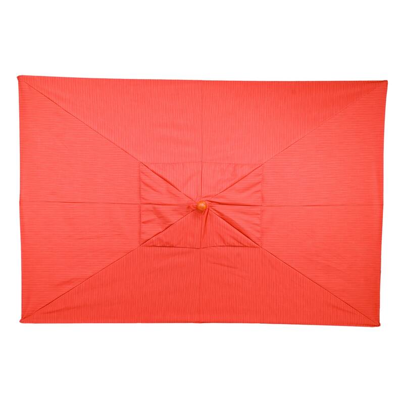 Oxford Garden Rectangular 10-foot Sunbrella Market Umbrella