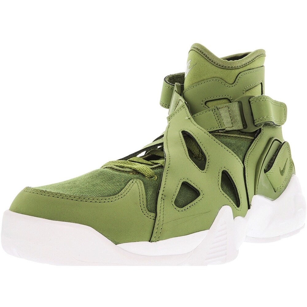 green nike shoes high tops