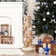 preview thumbnail 2 of 18, Glitzhome 29"H Christmas Stacked Gingerbread Man Porch Decor - 29"
