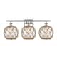 Option Brushed Satin Nickel / Clear / Black