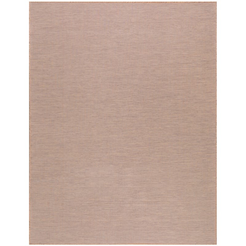 Nourison Selerno Indoor/Outdoor Solid Area Rug - 9'x12' - Jute