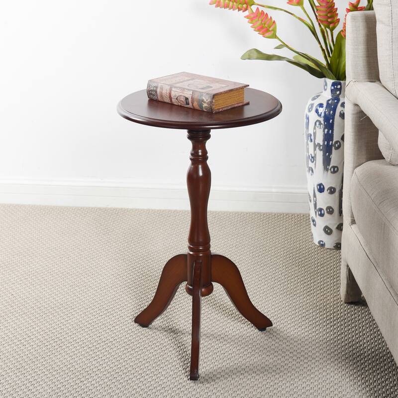 StyleCraft Harbor Breeze Round Pedestal Side Table