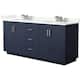 Option Dark Blue / Giotto Quartz Top / Brushed Nickel