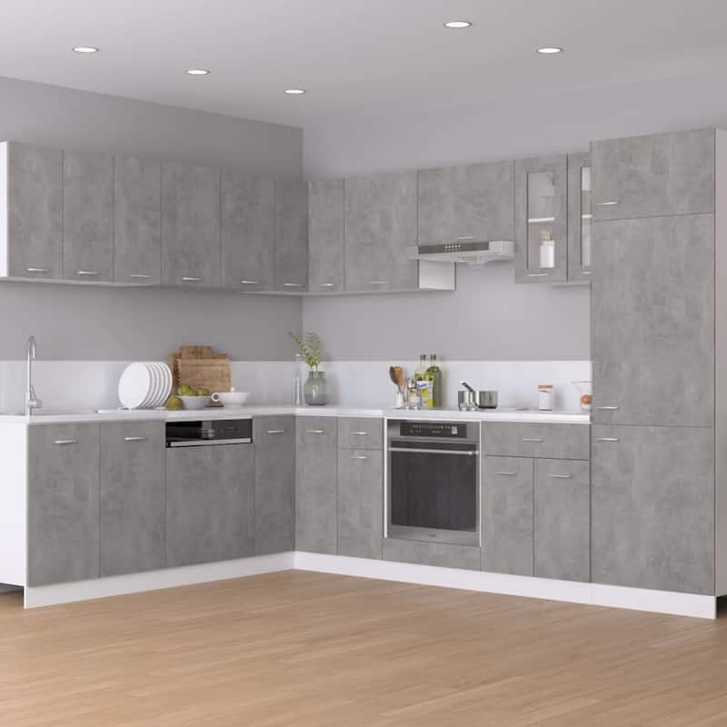 vidaXL Kitchen Cabinet Storage Cupboard Under Sink Organizer Engineered Wood