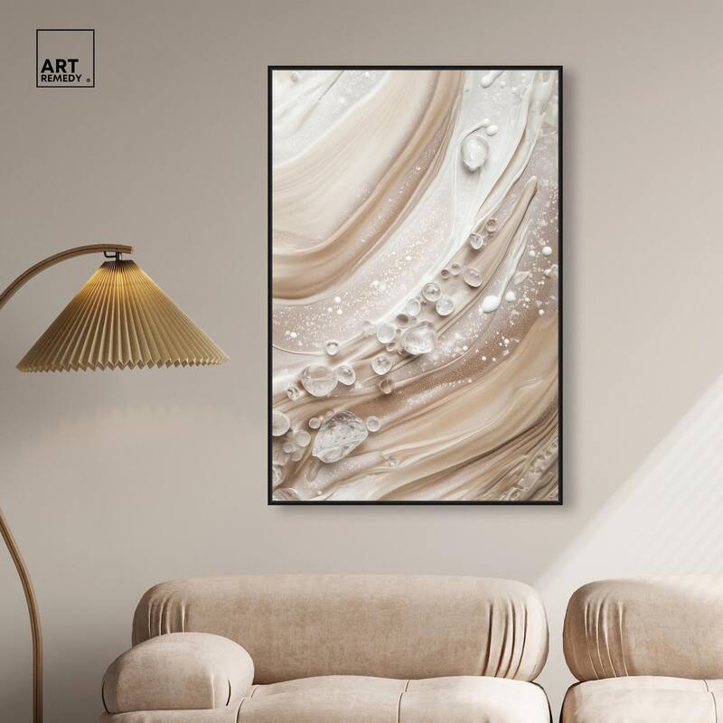 Viscous Veils II Canvas by Art Remedy