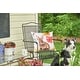 preview thumbnail 2 of 3, Sitting Spring Softies Bunny Indoor/Outdoor 18 x 18 Accent Decorative Accent Throw Pillow