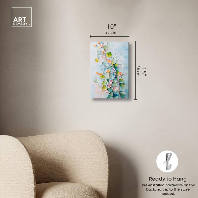 Textured Tendrils I Canvas by Art Remedy, Gallery Wrapped