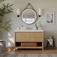 preview thumbnail 40 of 71, Ancerre Designs Momo Bathroom Vanity Set 48" - Oak