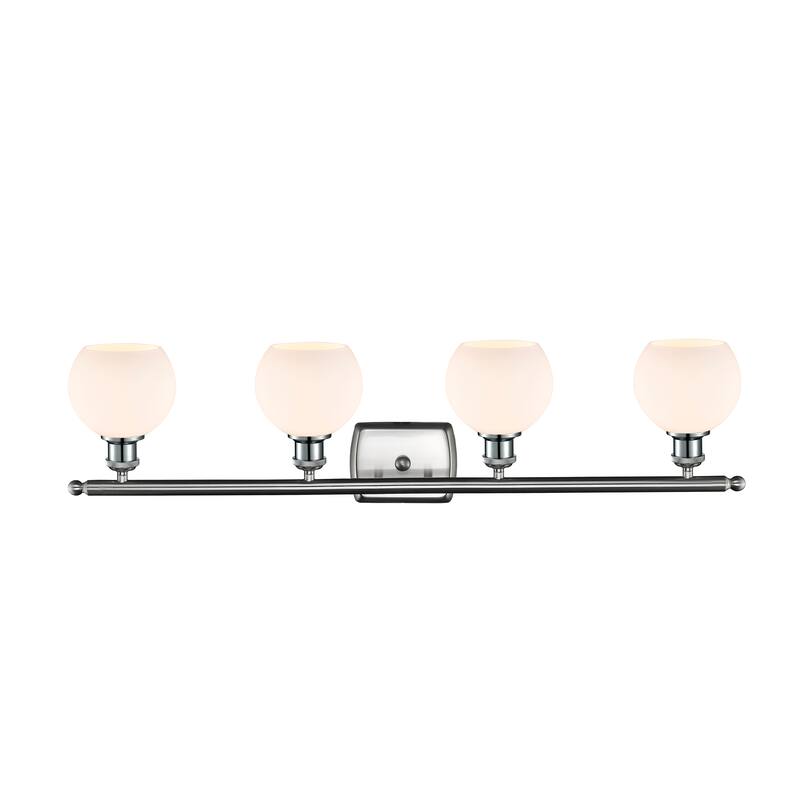 Innovations Lighting Athens - 4 Light 36" Bath Vanity Light - 6" Shade