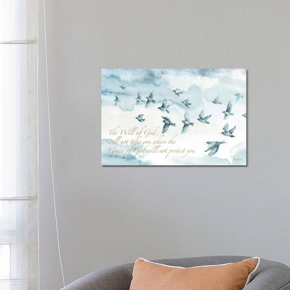 iCanvas "Indigold XIII With Script" by Lisa Audit Canvas Print