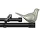 Option Pewter Finial with Black rod