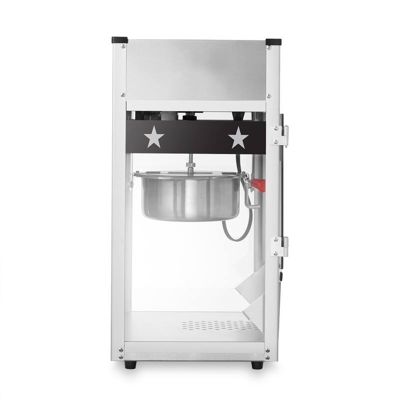 Commercial Popcorn Machine Maker Popper with Large 8oz Kettle