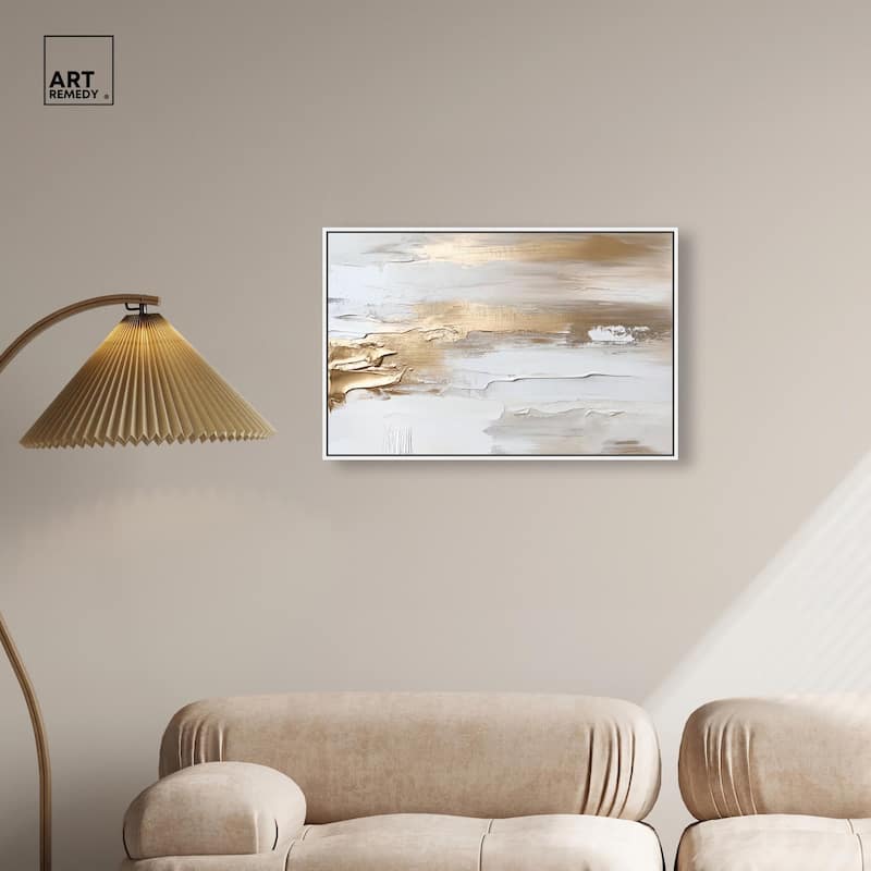 Soothing Waves Canvas by Art Remedy