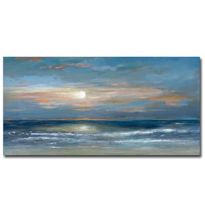 Soleil by Aziz Kadmiri Gallery Wrapped Canvas Giclee Art (18 in x 36 in)