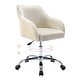preview thumbnail 55 of 117, Corvus Braff Velvet Upholstered Adjustable Ergonomic Office Chair