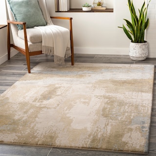 Niagara Modern Wool/Viscose Hand-Tufted Area Rug