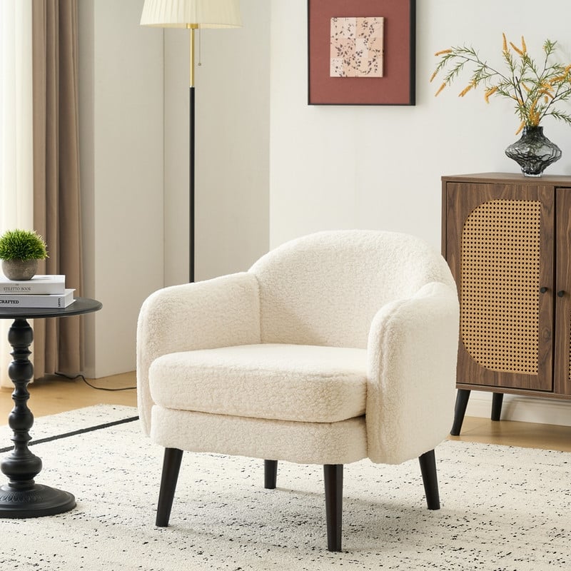 Living Room Corduroy Armchair