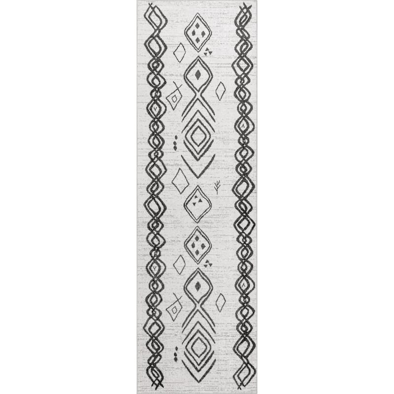 Nuloom Janelle SpinClean Machine Washable Transitional Moroccan Area Rug