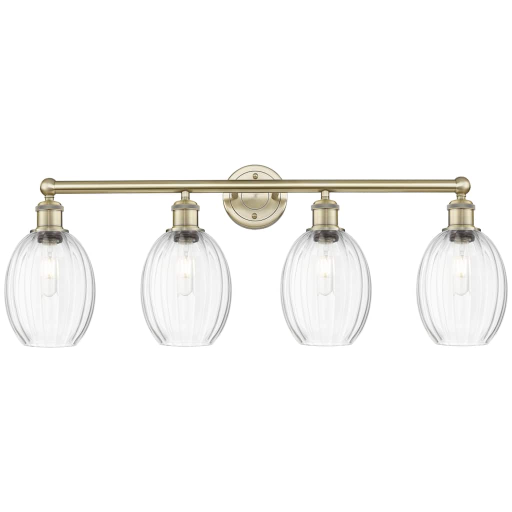 Innovations Lighting Endless Possibilities Edison - Preston - 4 Light 33" Bulb Shade Bath Vanity Light
