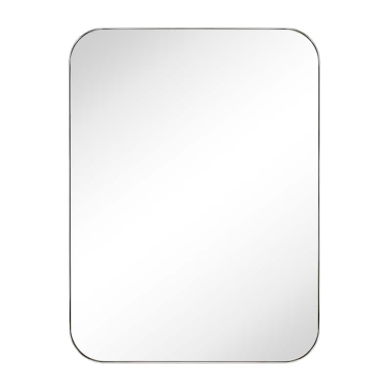 TEHOME Mid-Century Modern Chic Metal Rounded Wall Mirrors