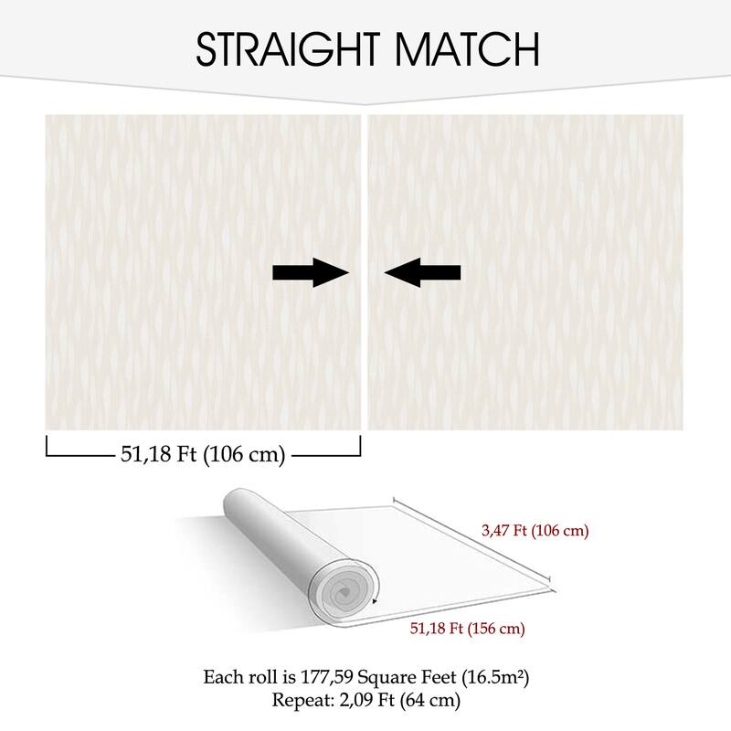 SUSSEXHOME Removable Wallpaper-Waterproof, Strippable, Light Resistance & Cleanable Wall Paper Roll-Wallpaper-Seaweed