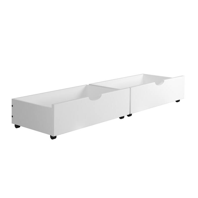 Twin Contempo Bed in White