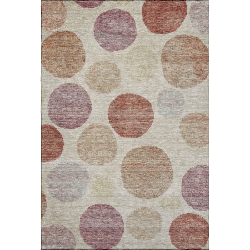 Premium Washable Super Soft Modern Bubbles Mayfield Rug