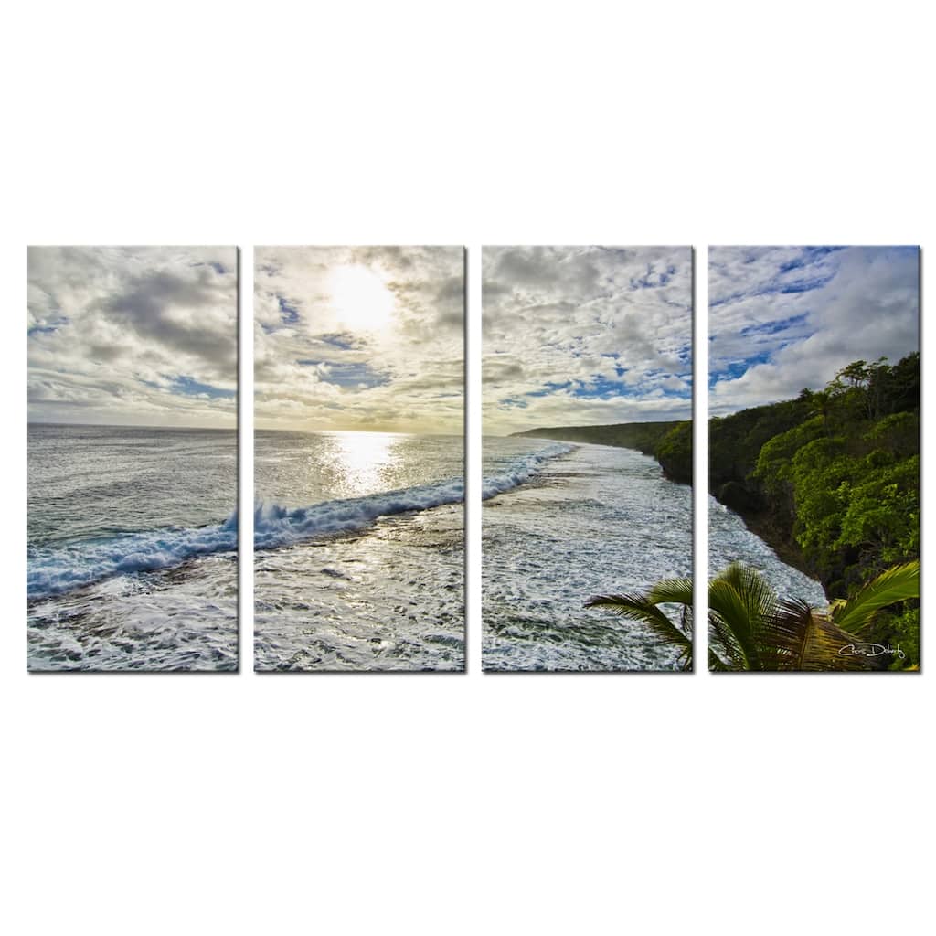 Ready2HangArt 'Island Escape' 4-Piece Canvas Wall Art Set