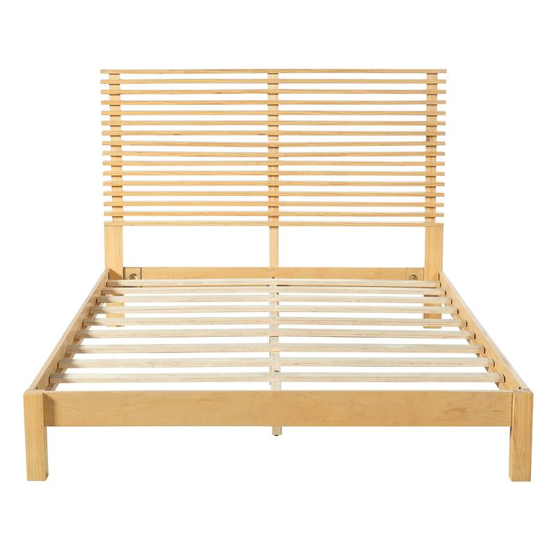 Christopher Knight Home - Arden Modern Wooden Bed Frame with Headboard
