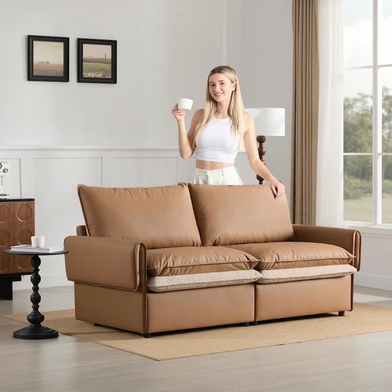 Versatile Oversized Armchair Sofa with Multiple Configurations