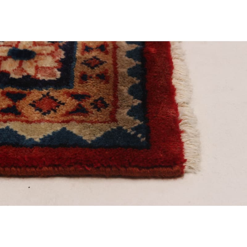 ECARPETGALLERY Hand-knotted Kayseri Vintage Copper Wool Rug - 3'6 x 10'6