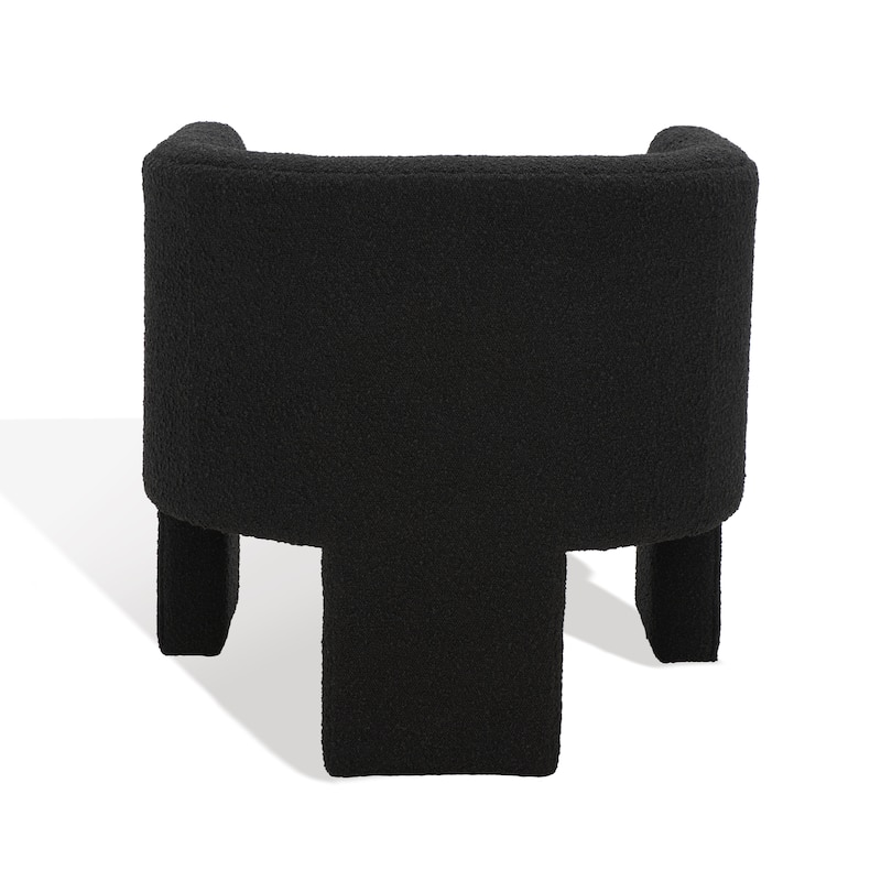 SAFAVIEH Couture Sammie 3-Leg Boucle Accent Chair - 30 in. W x 30 in. D x 29 in. H