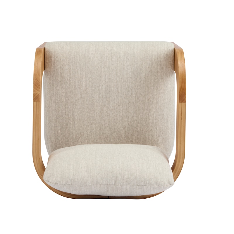 Upholstered Arm Chair Dining Chairs (Set of 2)
