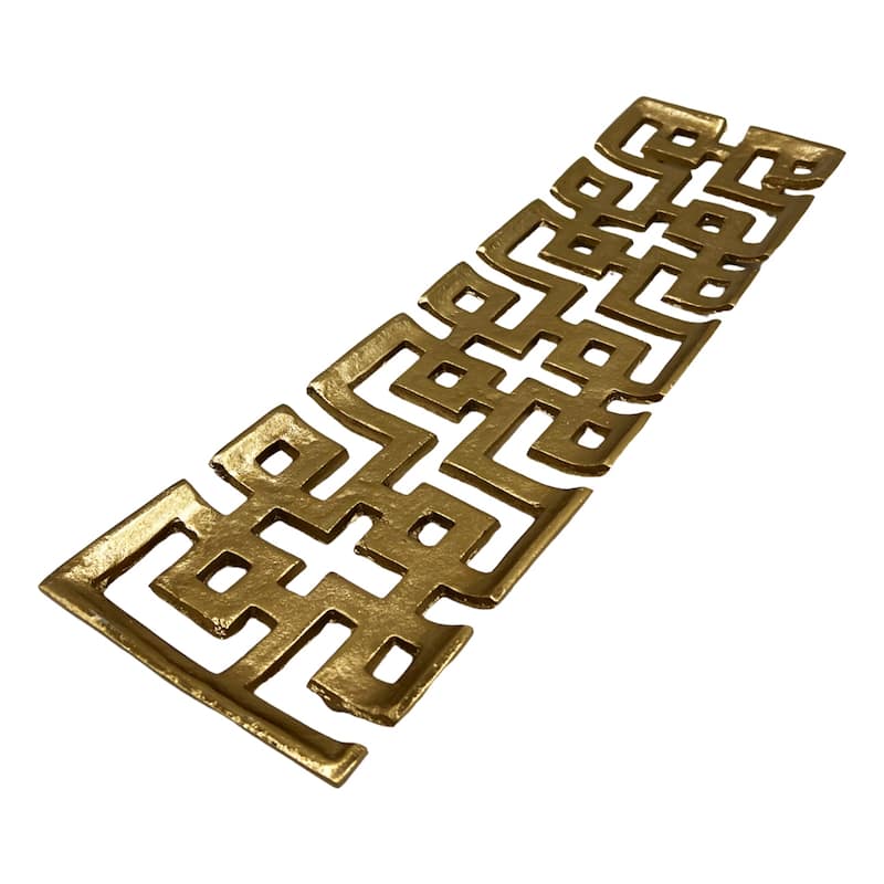 Decorative Handmade Aluminum Modern Tray