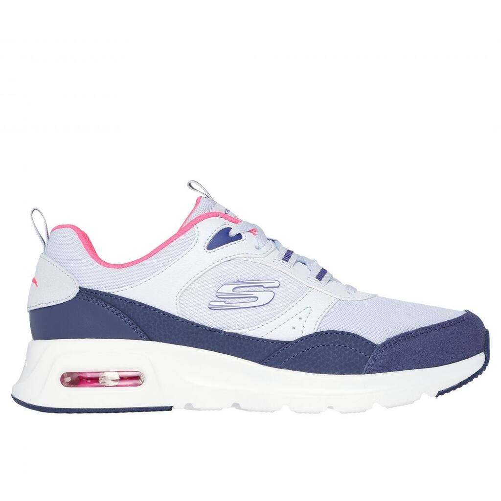 Skechers Womens SkechAir Court Retro Avenue Sneaker Blue/Multi 150075Blmt Blue / Multi