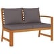 preview thumbnail 19 of 83, vidaXL 4/5/6/7/9/11 Piece Patio Dining Set with Cushions Solid Wood Acacia