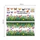 preview thumbnail 4 of 2, Walplus Lady Bird Colorful Butterfly Grass Wall Sticker Nursery Decor
