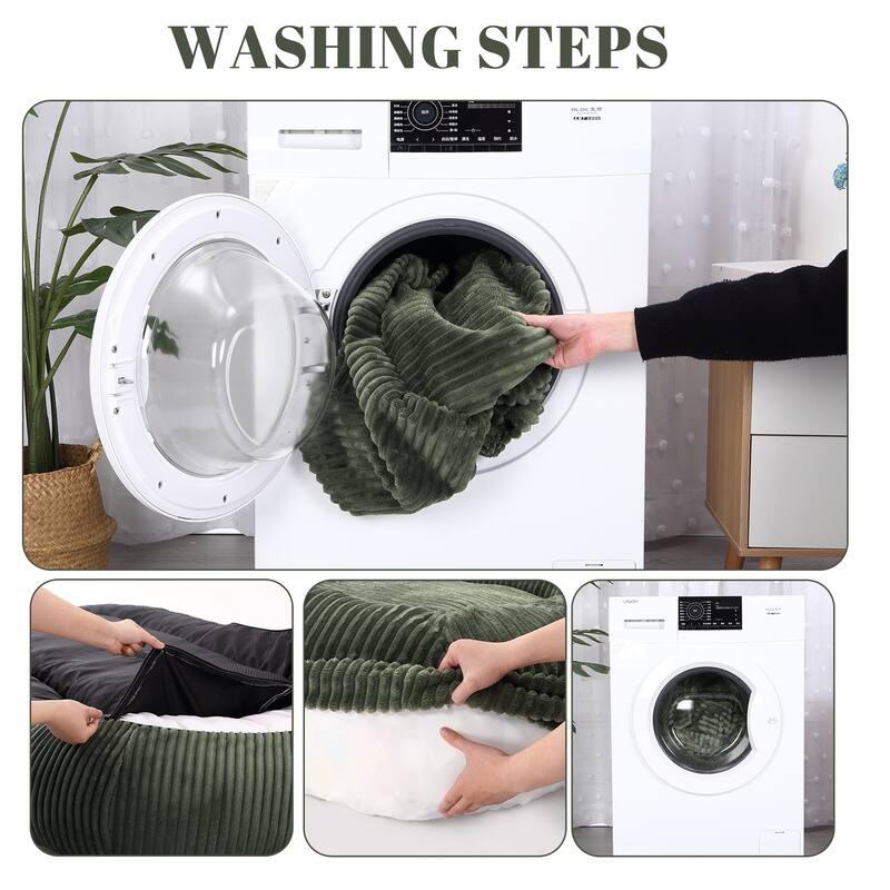 Eie Giant Dog Bed Washable Human Size Bed With Removable Cover