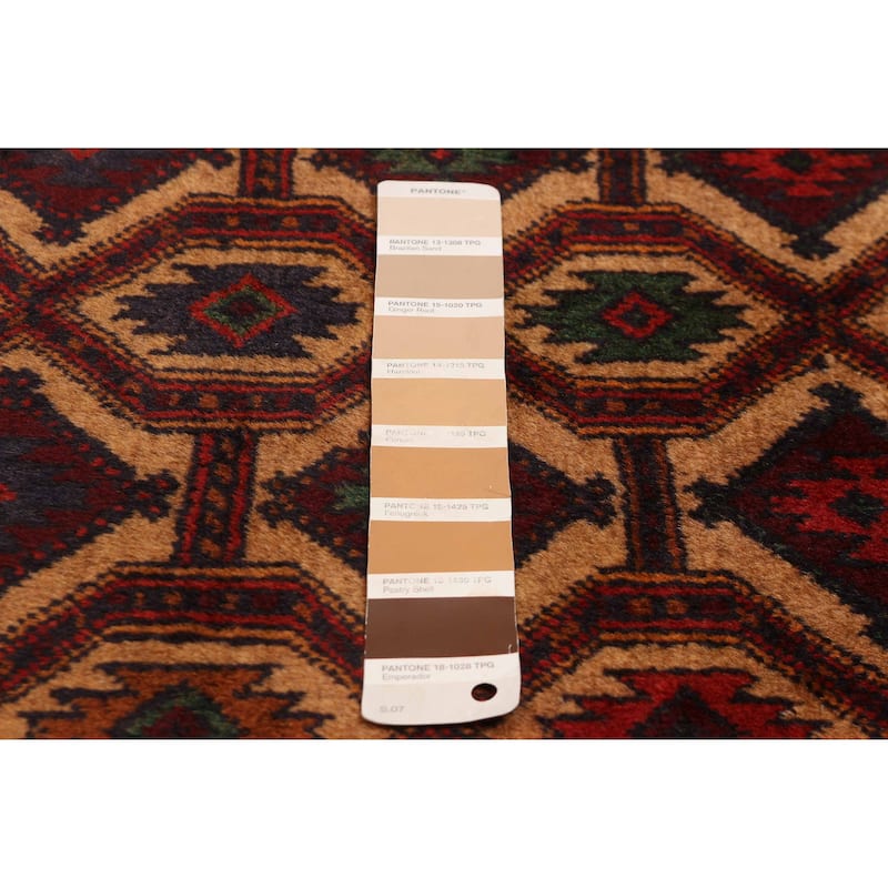 Teimani Tan Rug 4'0" x 6'3" - 4'0 x 6'3